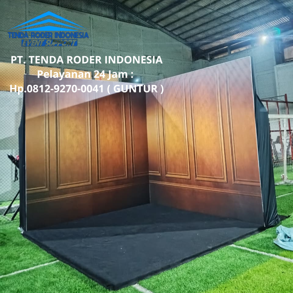  Flooring Fin, Karpet Buana, dan Backdrop
