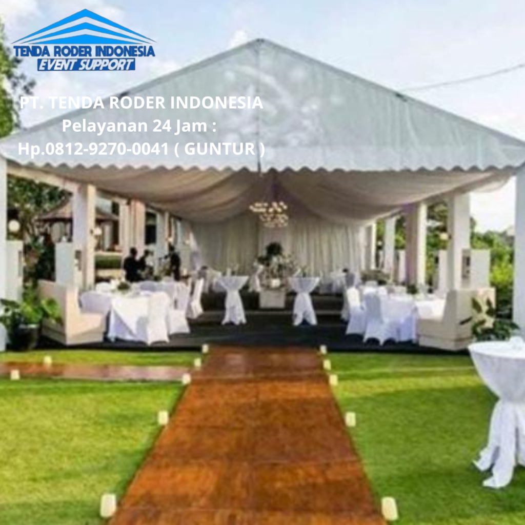 Penyewaan Tenda Roder,Perlengkapan Pesta Lengkap Cikarang
