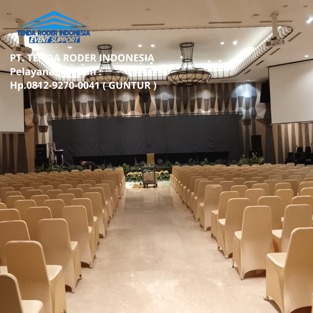 Penyewaan kursi futura cover street gold,Tenda Roder Cikampek