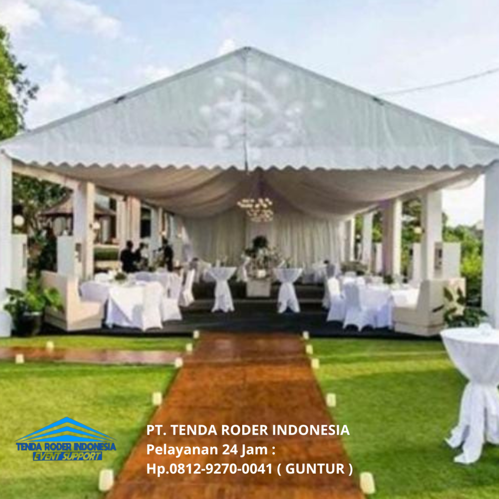 Pusat Sewa TENDA RODER Jakarta Kuat, Luas, Dan Elegan