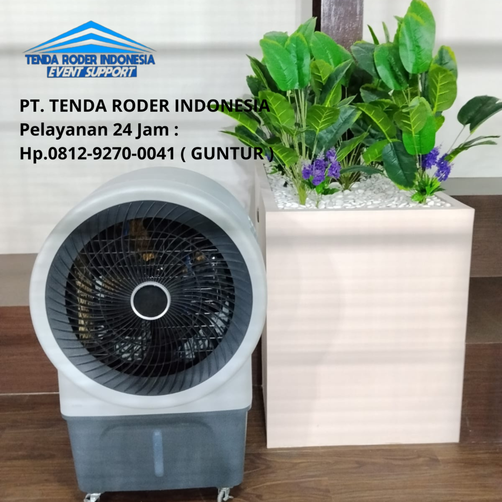 Rental Air Cooler,Tenda Roder Dan Tirai Putih Cilegon