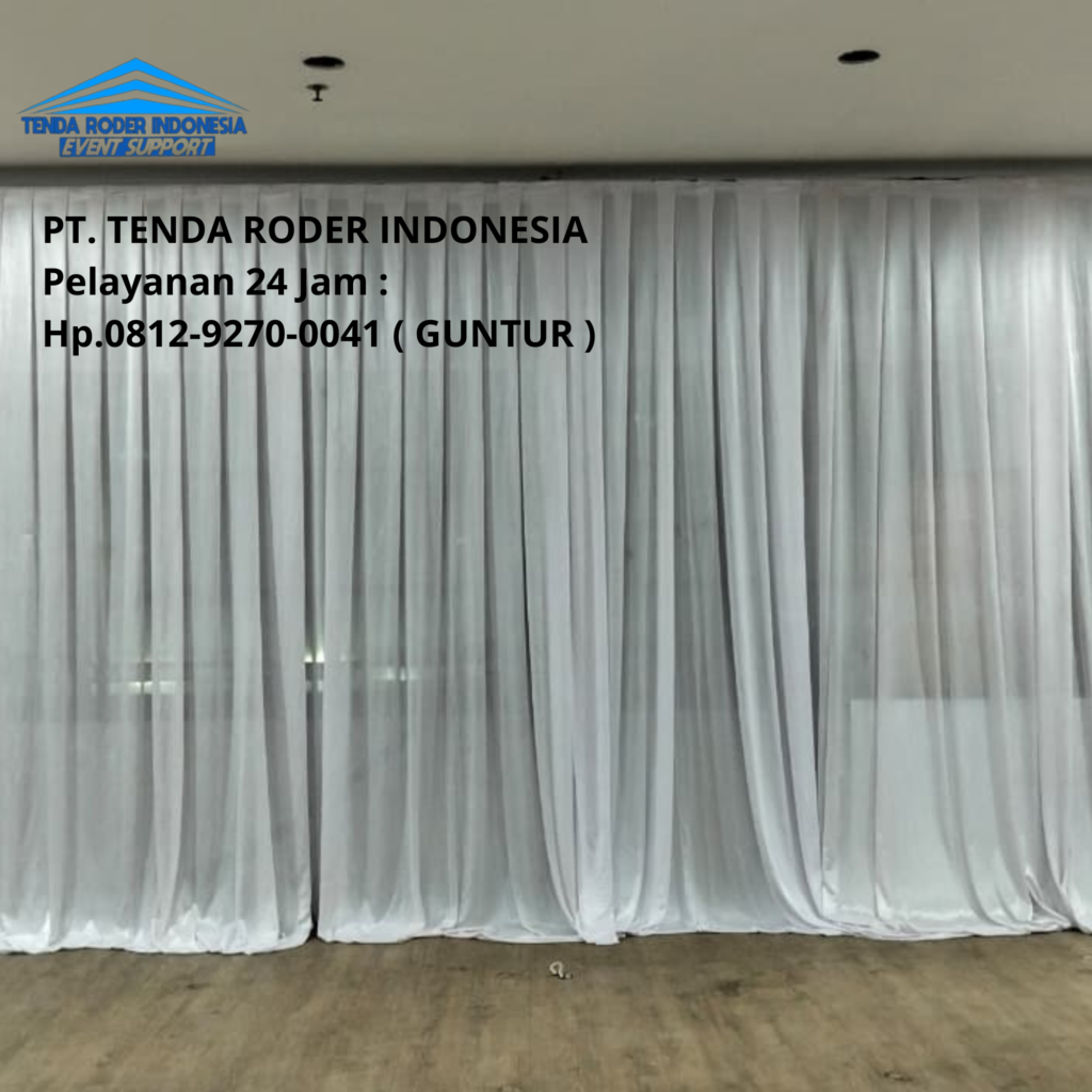 Rental Air Cooler,Tenda Roder Dan Tirai Putih Cilegon