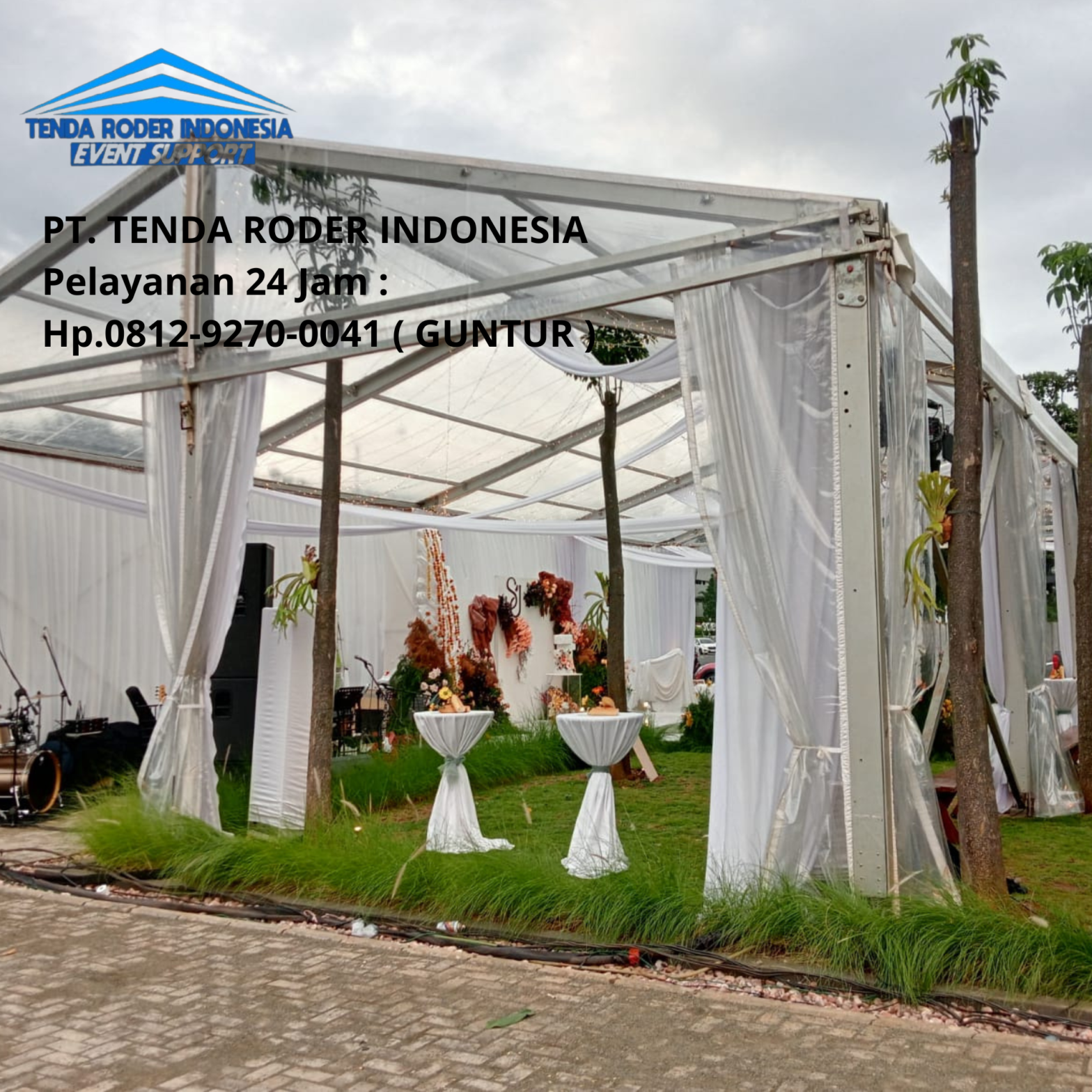 Rental Air Cooler,Tenda Roder Dan Tirai Putih Cilegon