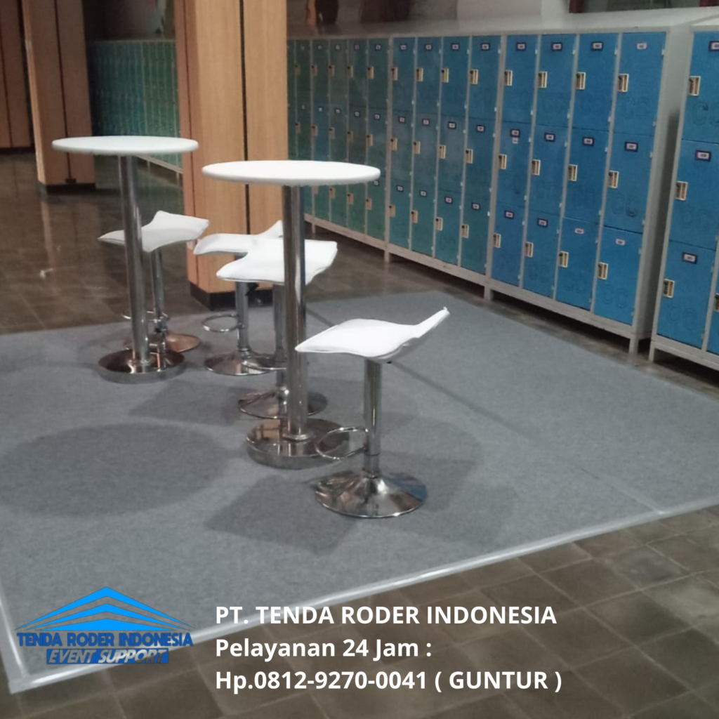 Rental BARSTOOL PUTIH KURSI BAR KOTAK,TENDA RODER Tangerang
