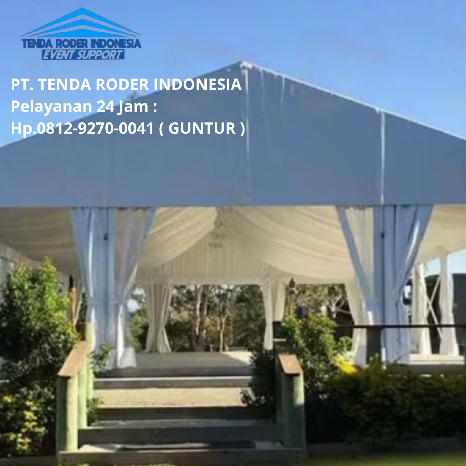 Rental Panggung Karpet Abu abu Dan Tenda Roder Jakarta Selatan