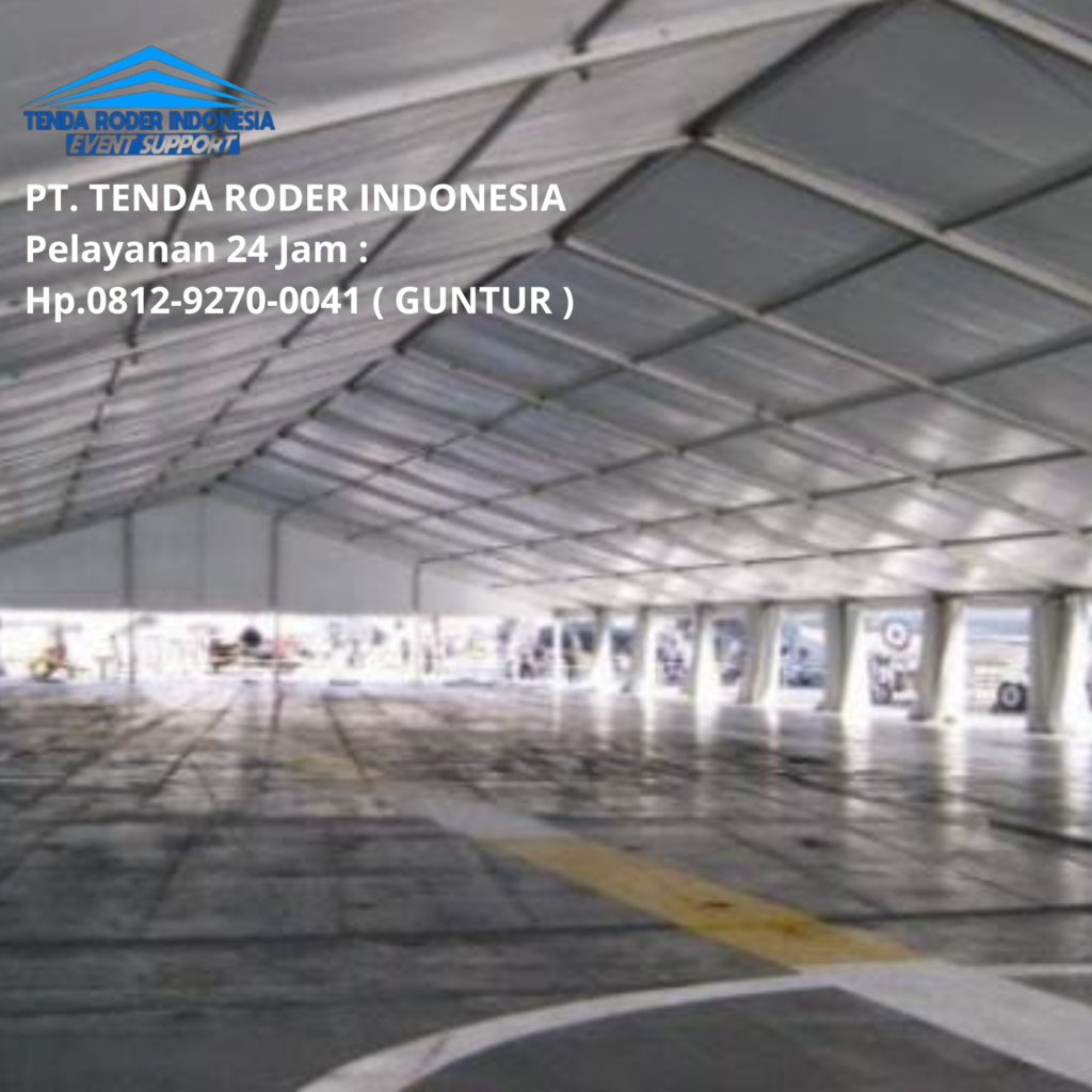 Rental Panggung Karpet Abu abu Dan Tenda Roder Jakarta Selatan