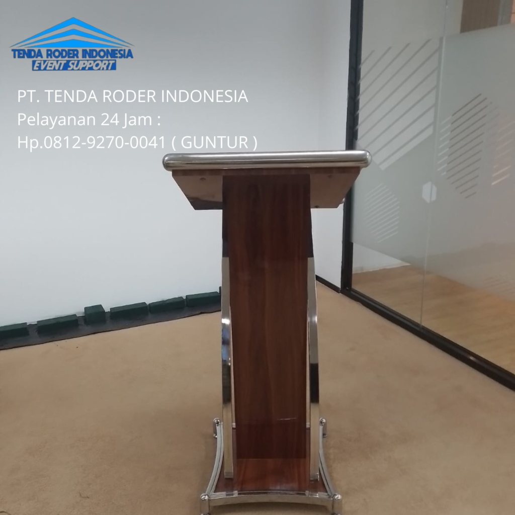 Rental Podium Cokelat,Tenda Roder Jakarta