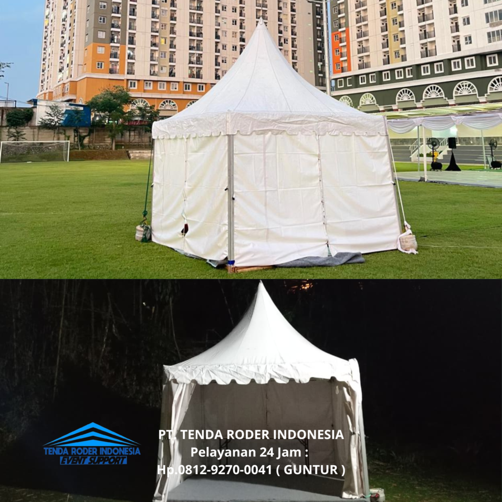 Rental TENDA RODER, TENDA PLAFON, TENDA BAZAR, TENDA KERUCUT Purwakarta