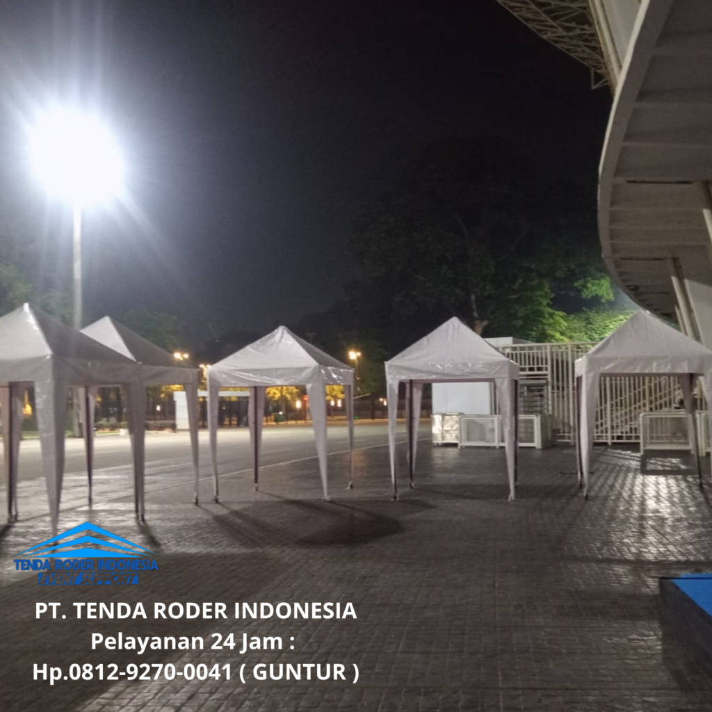 Rental Tenda Roder,Tenda Kerucut,Tenda Bazar Area Cikarang
