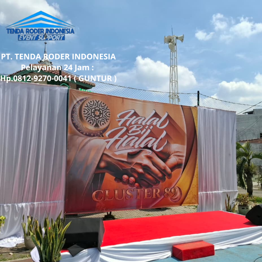 Rental Tenda,Meja,Kursi,Panggung,Backdrop Bandung