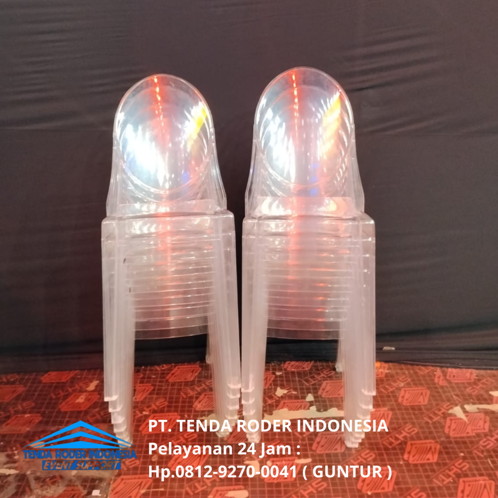 Sewa KURSI GHOST ACRYLIC,KURSI TIFFANY ACRYLIC,TENDA RODER Bandung