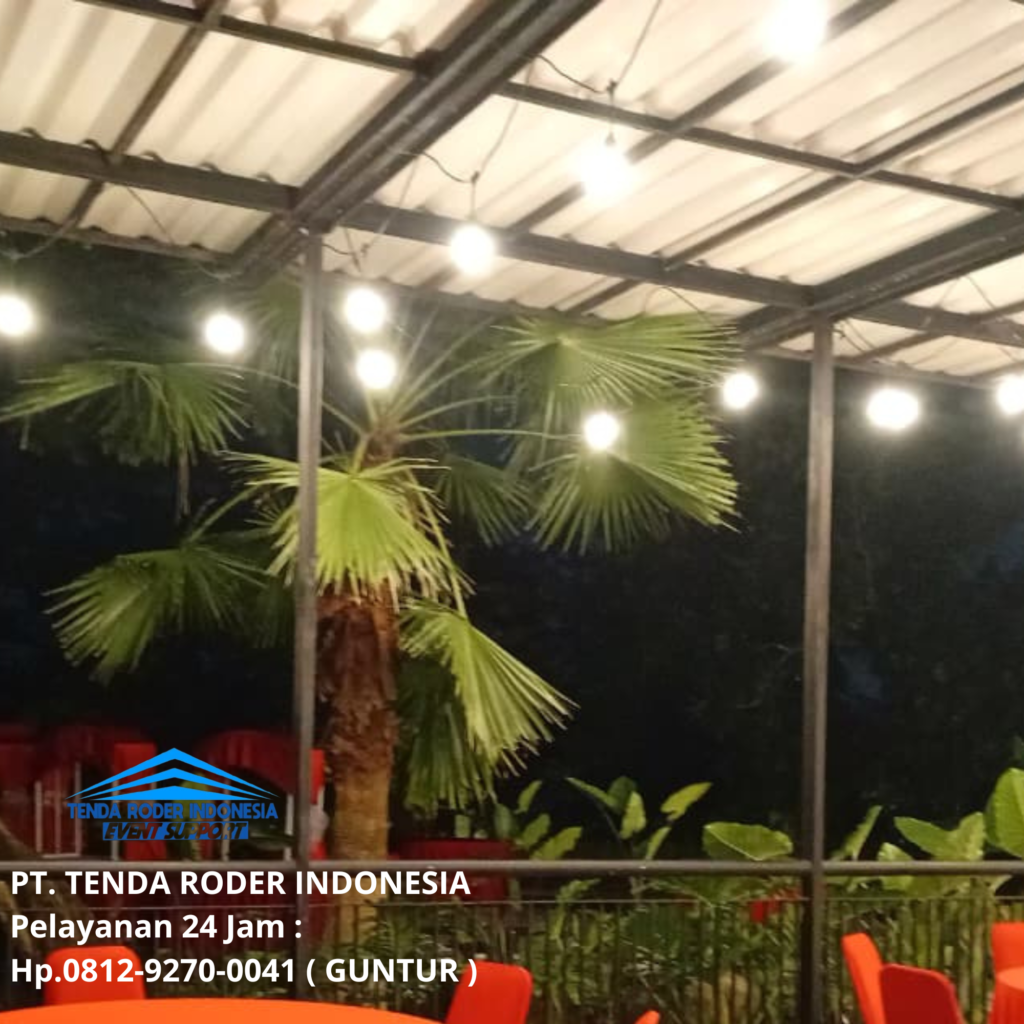 Sewa Lampu Taman Gantung Dan Tenda Roder Tangerang Selatan