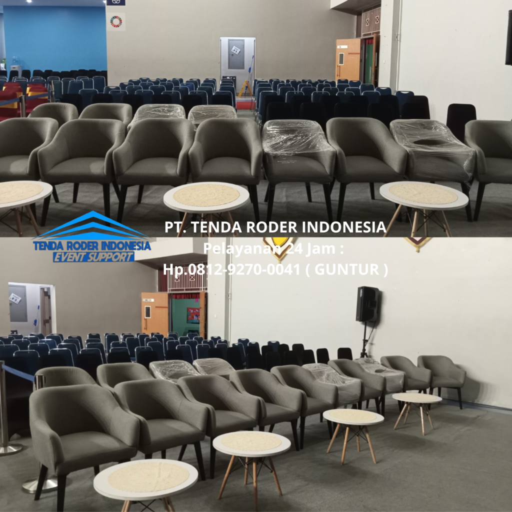 Sewa SOFA STUDIO,MEJA DEALING KACA,TENDA RODER Serang