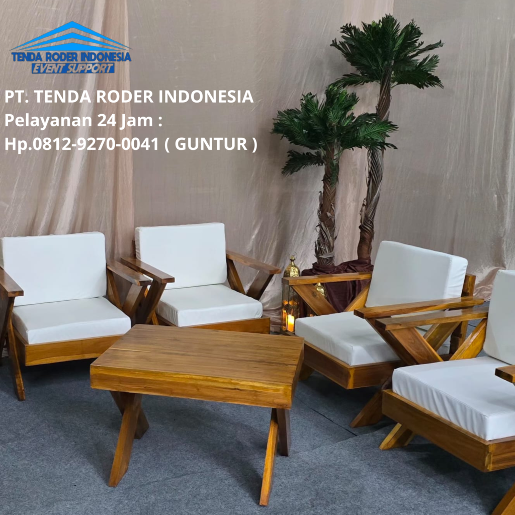 Sewa Sofa Outdoor,Tenda Roder Area Bogor