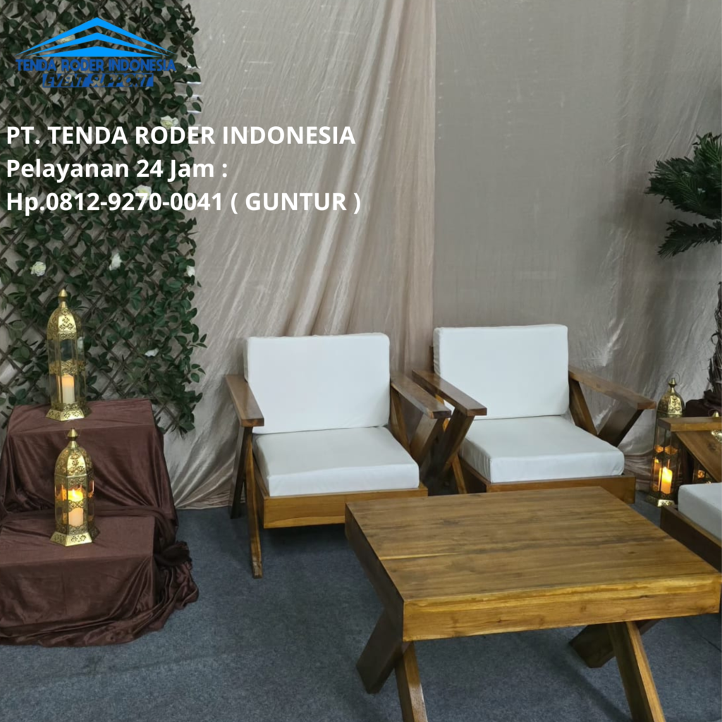 Sewa Sofa Outdoor,Tenda Roder Area Bogor