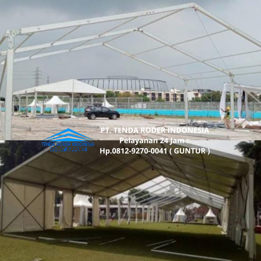 Sewa TENDA RODER KOKOH Dan FASILITAS TERLENGKAP Jakarta Barat