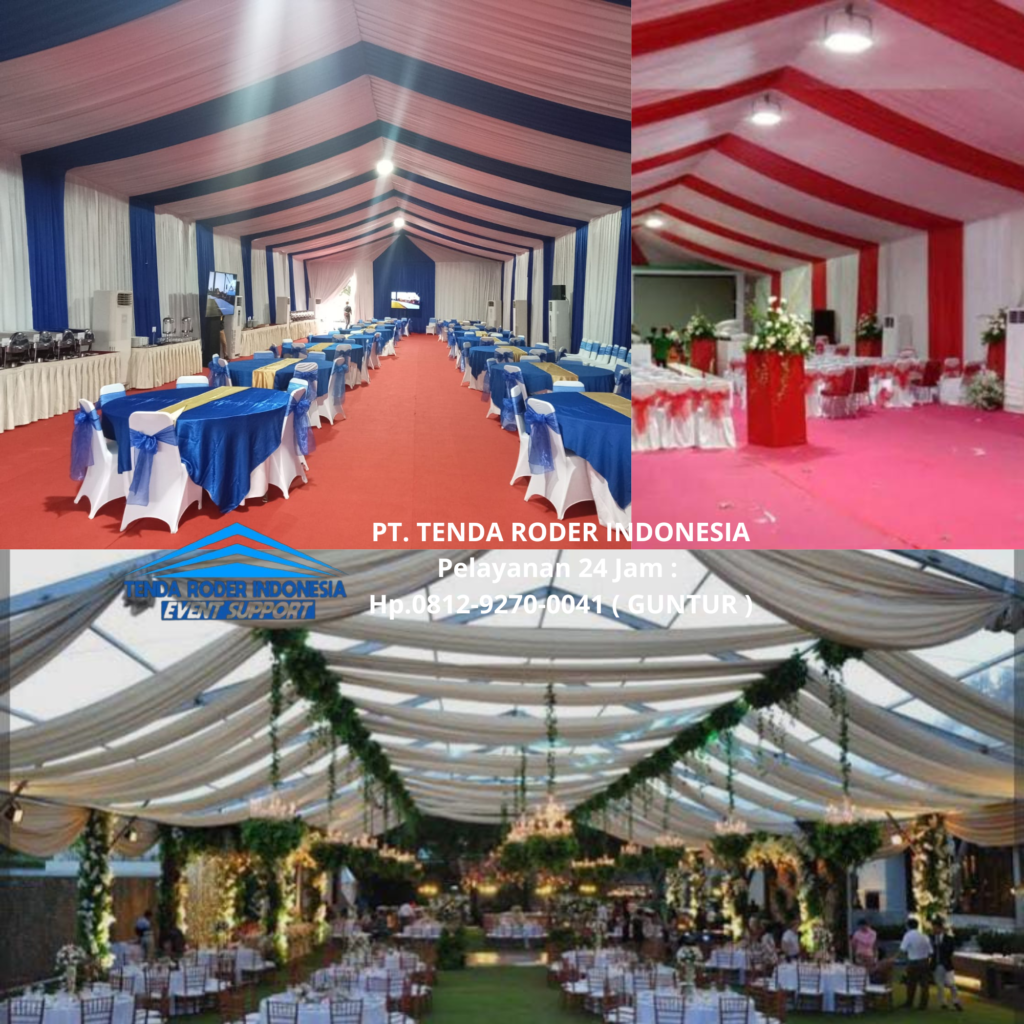Sewa TENDA RODER, MEJA DEALING, KURSI SCRAMBLE Jakarta