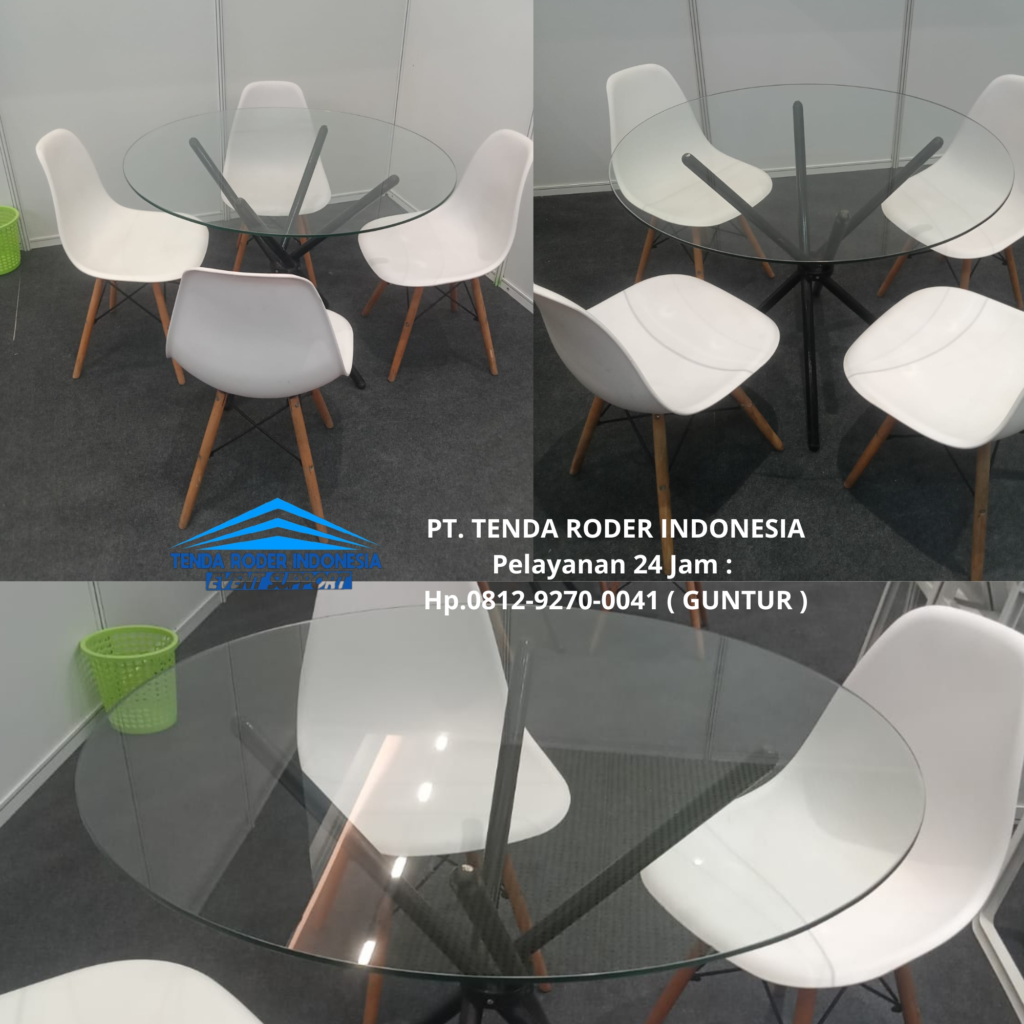 Sewa TENDA RODER, MEJA DEALING, KURSI SCRAMBLE Jakarta
