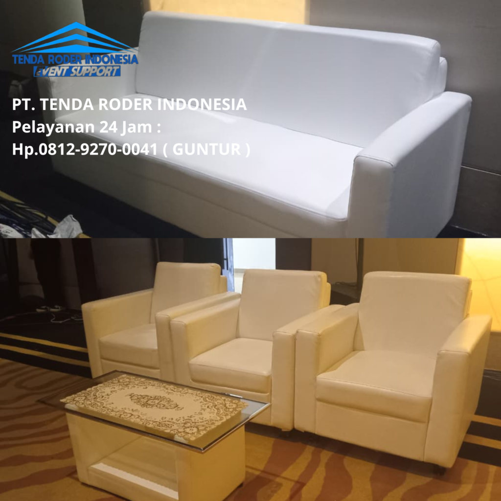 Sewa Tenda Roder Dan Sofa Outdoor  Jakarta