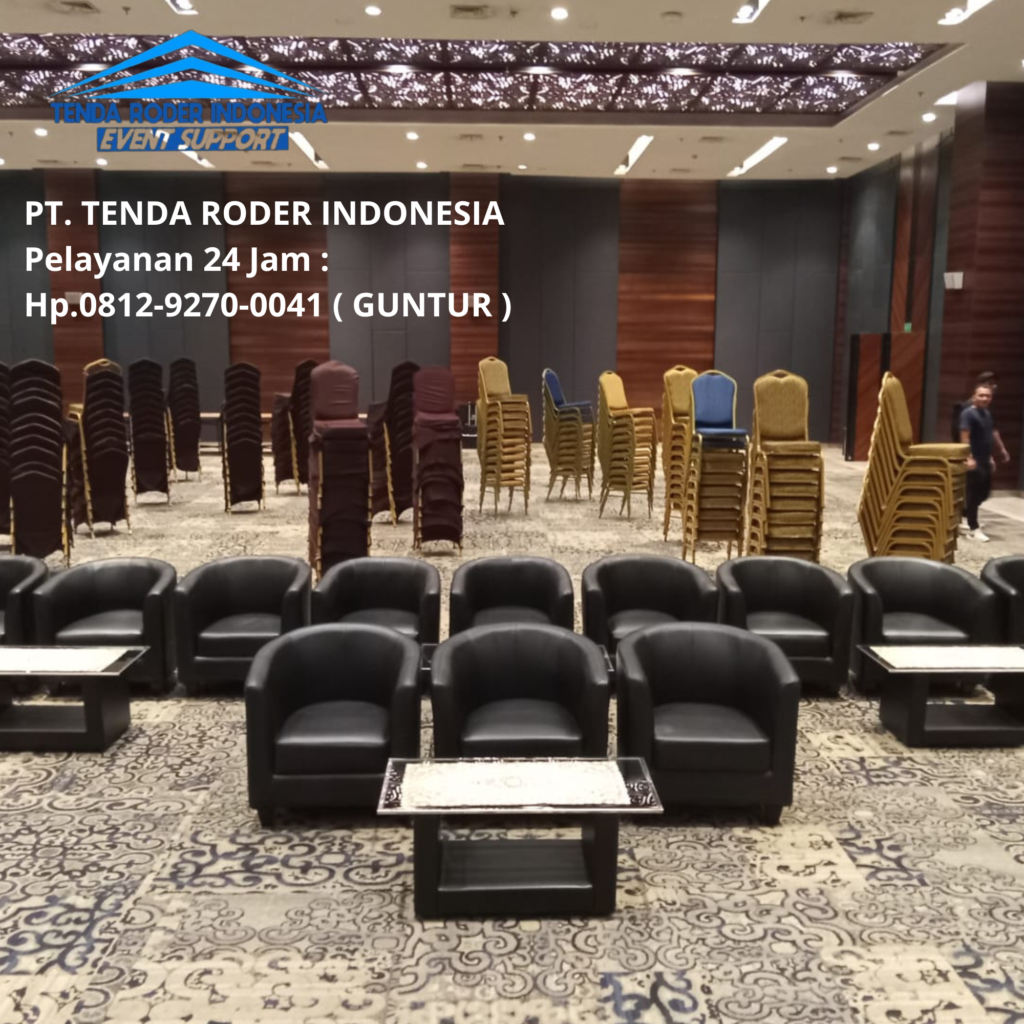 Sewa Tenda Roder Dan Sofa Outdoor  Jakarta