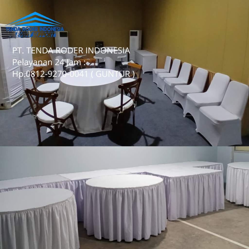 Sewa Tenda Roder,Alat Catering,Meja Kursi Depok