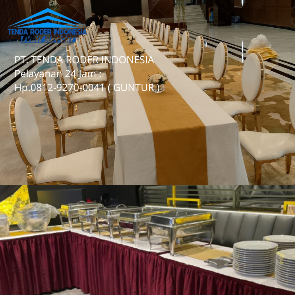 Sewa Tenda Roder,Alat Catering,Meja Kursi Depok