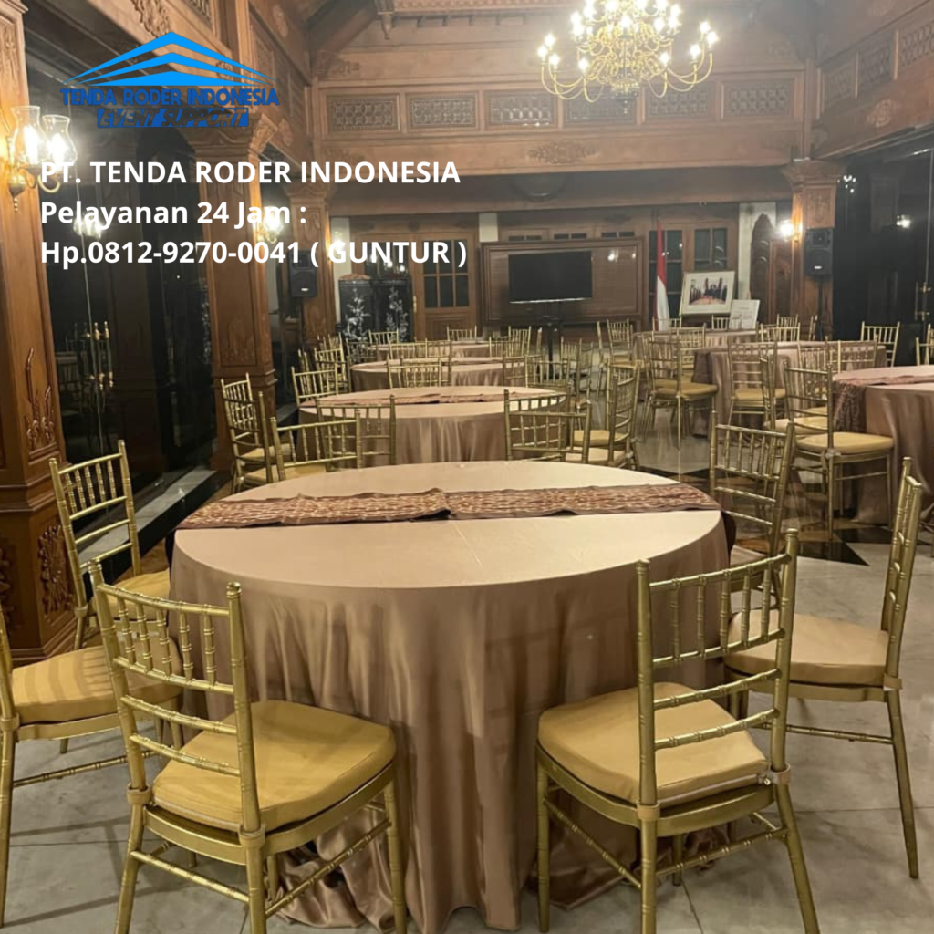 Sewa Tenda Roder,Gold Tiffany Chairs Tangerang