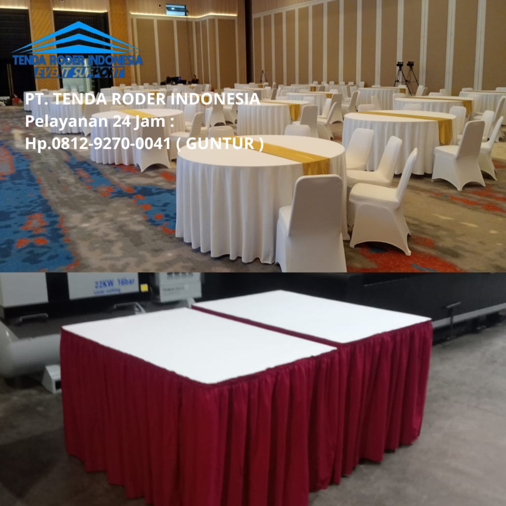 Sewa Tenda Roder,Meja, Kursi Cover Jakarta