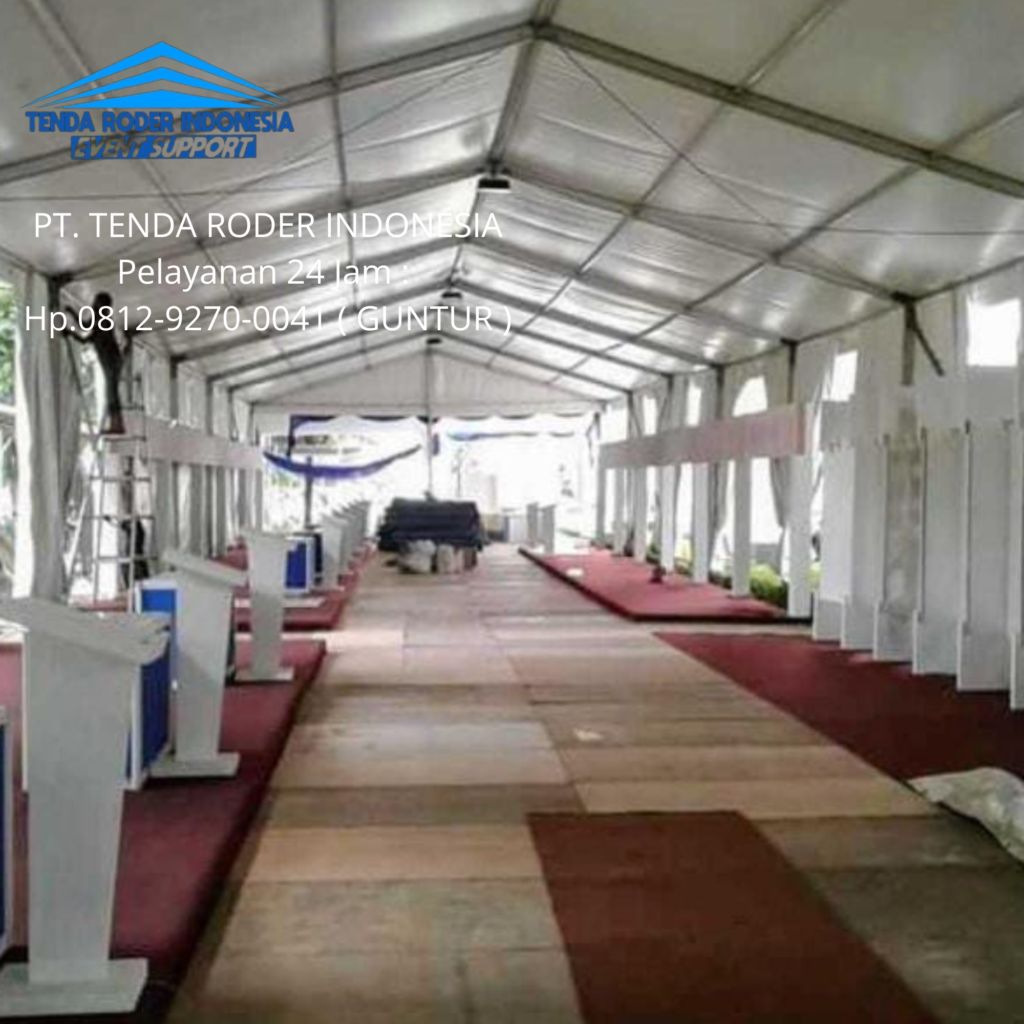 Sewa Tiang Antrian Stainless Type Pita, Tenda Roder Bogor