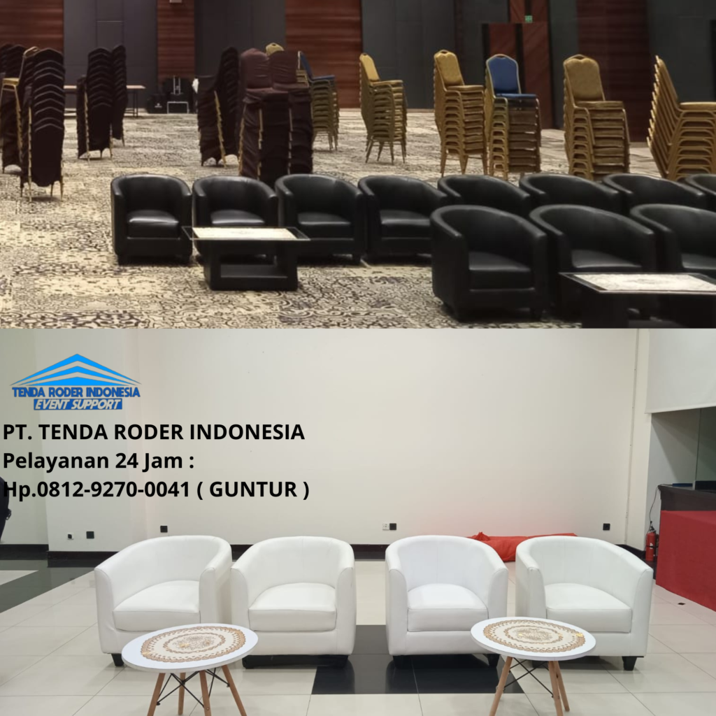 Tempat Sewa Sofa VIP Mewah Dan Tenda Roder Area Karawang
