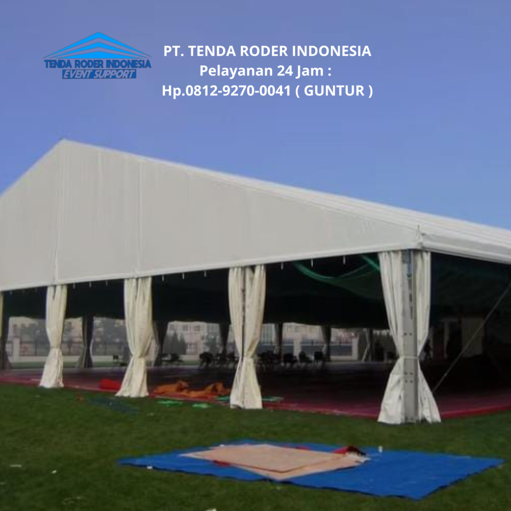 Layanan Sewa Lengkap Antar,Pasang, Sampai Bongkar TENDA RODER Bandung