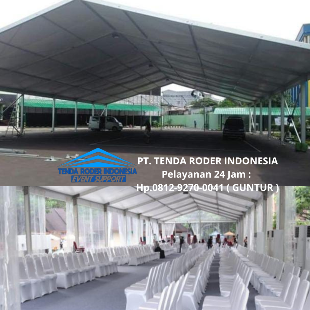 Persewaan TENDA RODER Aman Segala Cuaca Area Bekasi