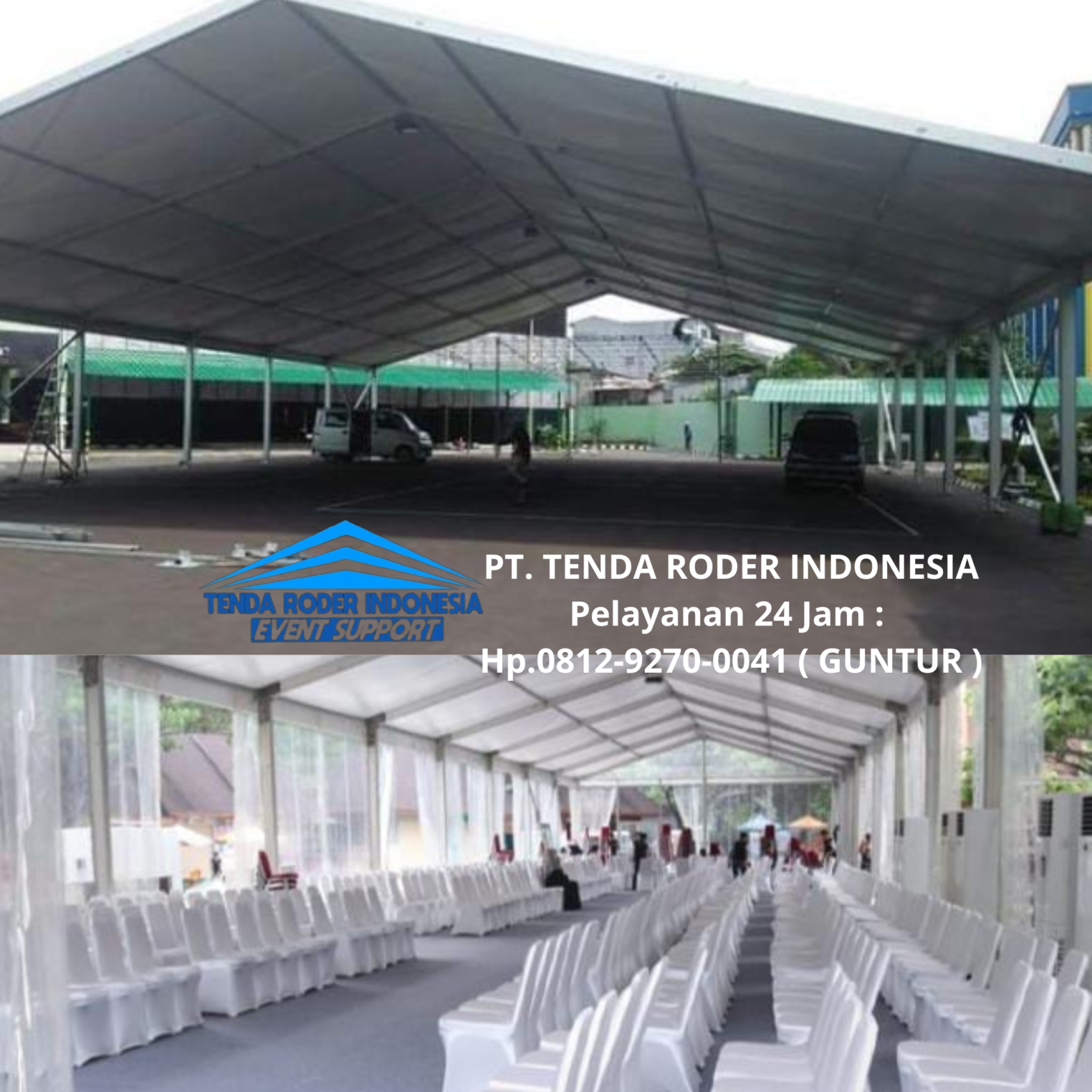 Persewaan TENDA RODER Aman Segala Cuaca Area Bekasi
