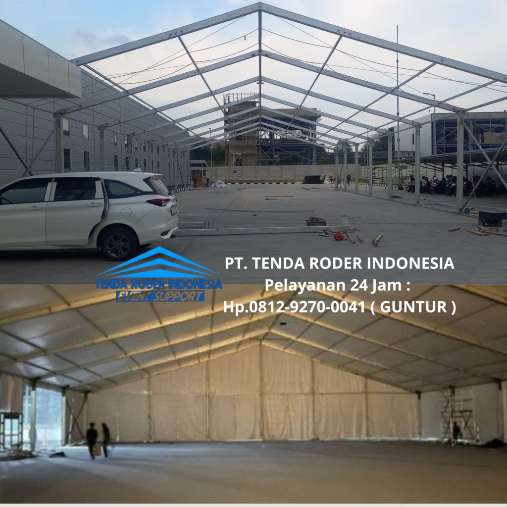 Persewaan TENDA RODER Aman Segala Cuaca Area Bekasi
