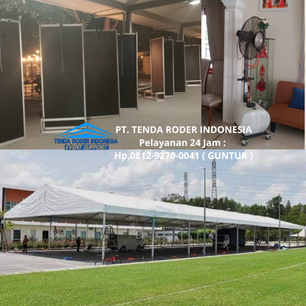 Pusat Sewa PARTISI BOOTH,TENDA RODER ,MISTY COOL Kuningan
