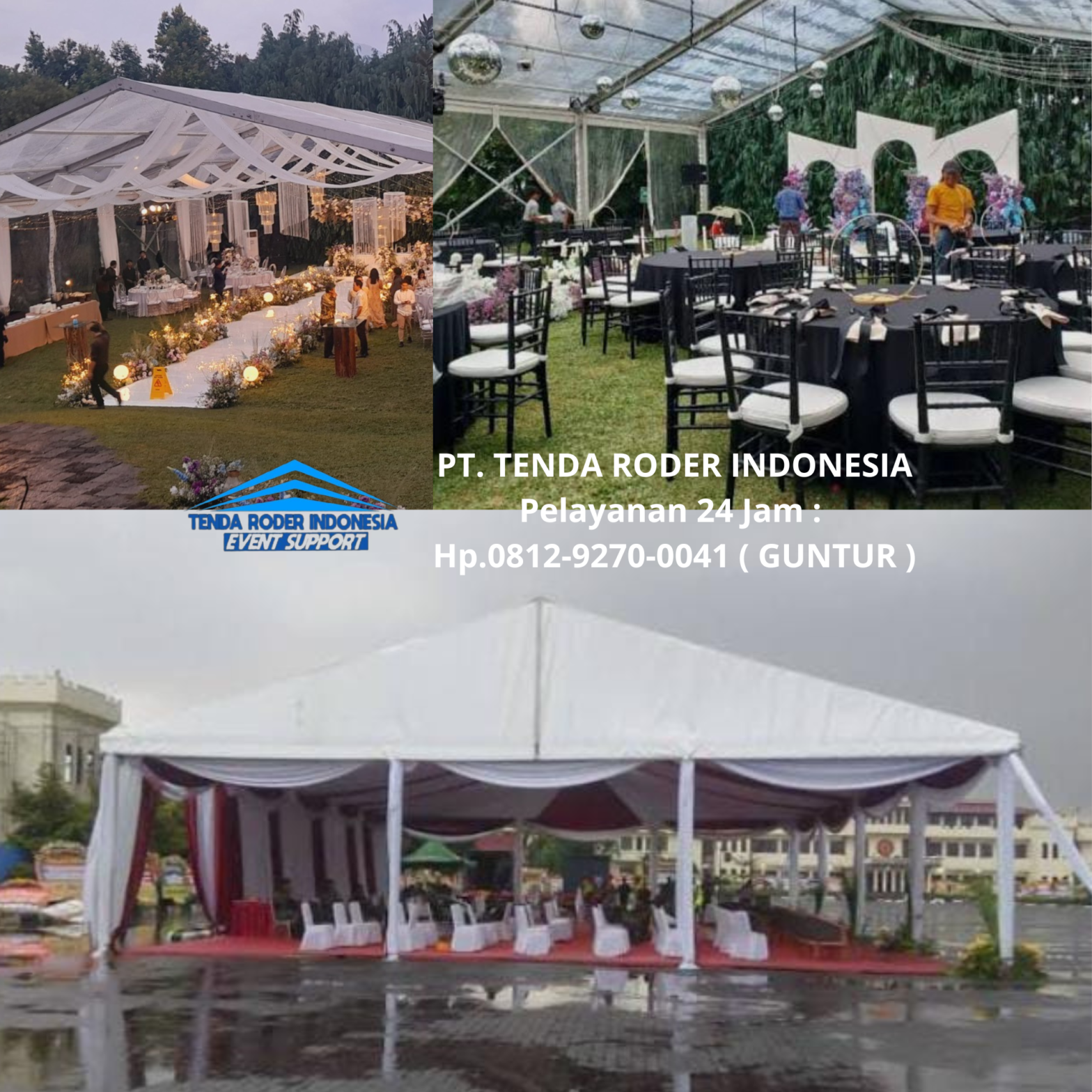 Pusat Sewa TENDA RODER Dan ALAT PESTA BERKUALITAS Bandung