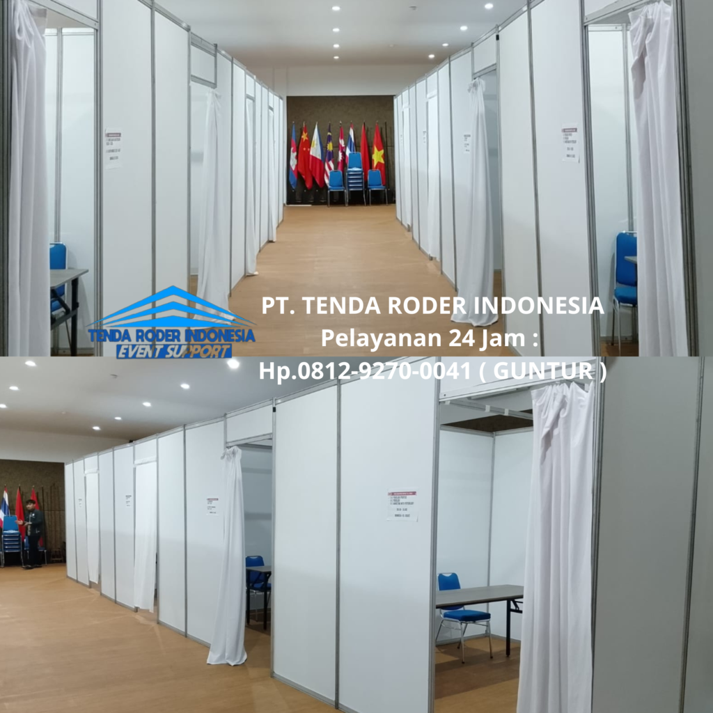 Pusat Sewa TENDA RODER, PARTISI, KURSI, MEJA Lengkap Bekasi