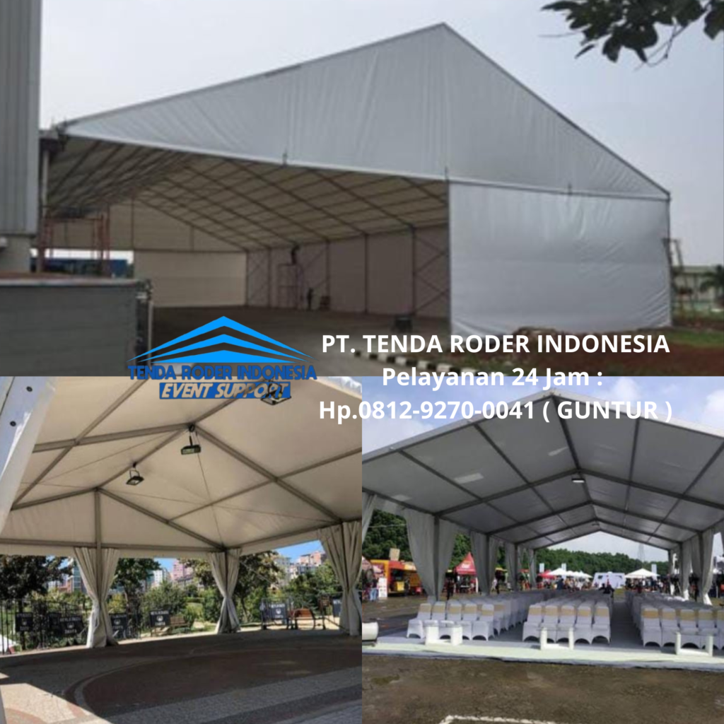 Pusat Sewa TENDA RODER, PARTISI, KURSI, MEJA Lengkap Bekasi