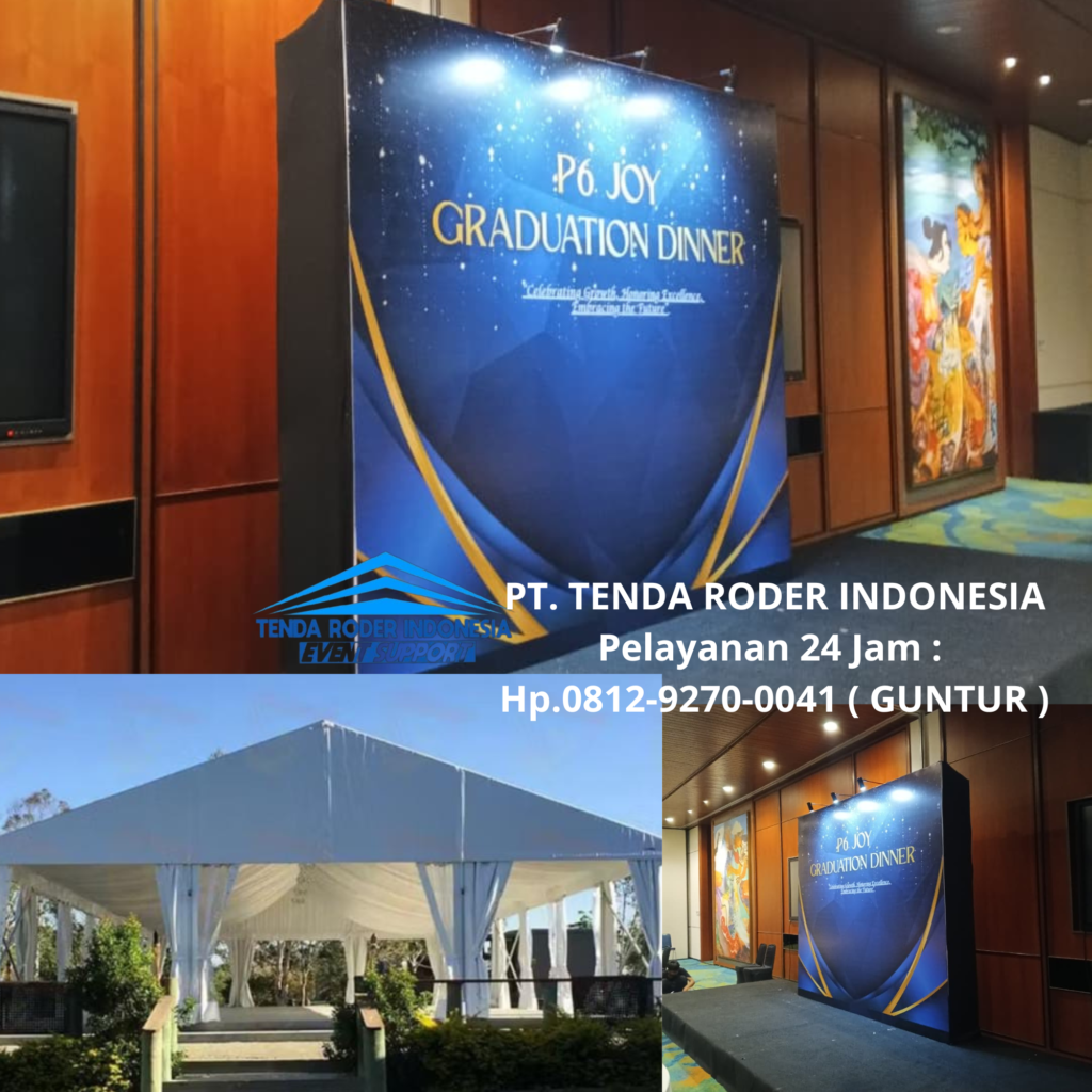 Rental BACKDROP Dan TENDA RODER Karawang