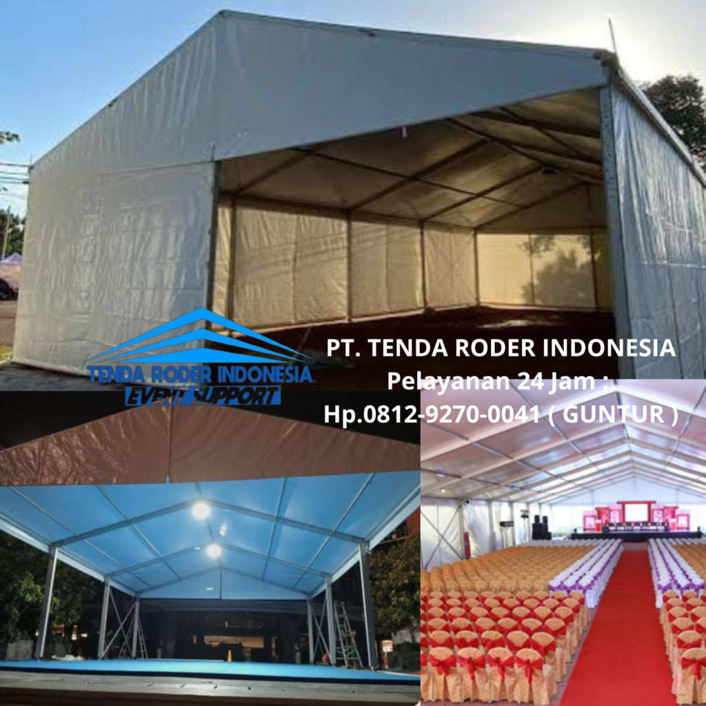 Rental BACKDROP Dan TENDA RODER Karawang