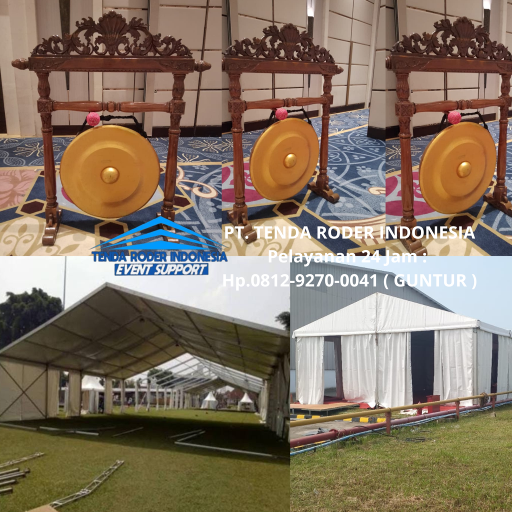Rental GONG Lengkap STANDING,TENDA RODER Semarang