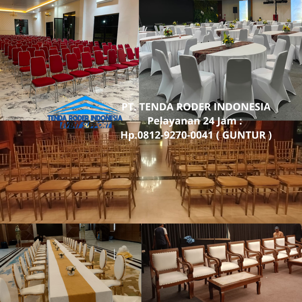 Rental GONG PERESMIAN, MEJA,KURSI,TENDA RODER DepoK