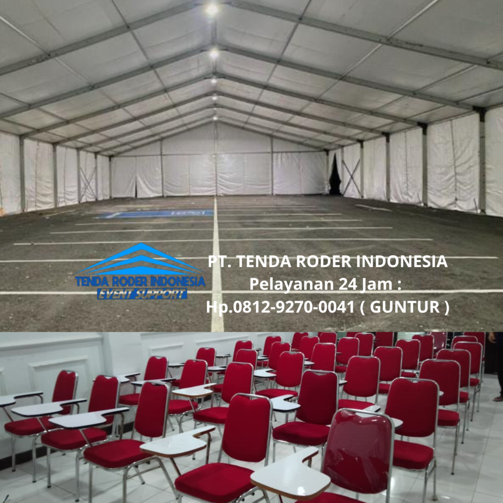 Rental KURSI TEST FUTURA Dan TENDA RODER Bandung