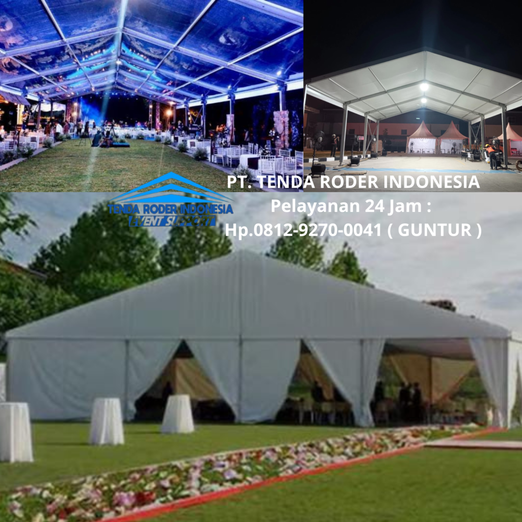 Rental MEJA BULAT,TENDA RODER,KURSI CROSS BACK Jakarta