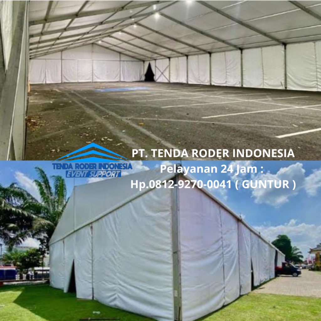 Rental MEJA KOTAK COVER BIRU,TENDA RODER cikeas