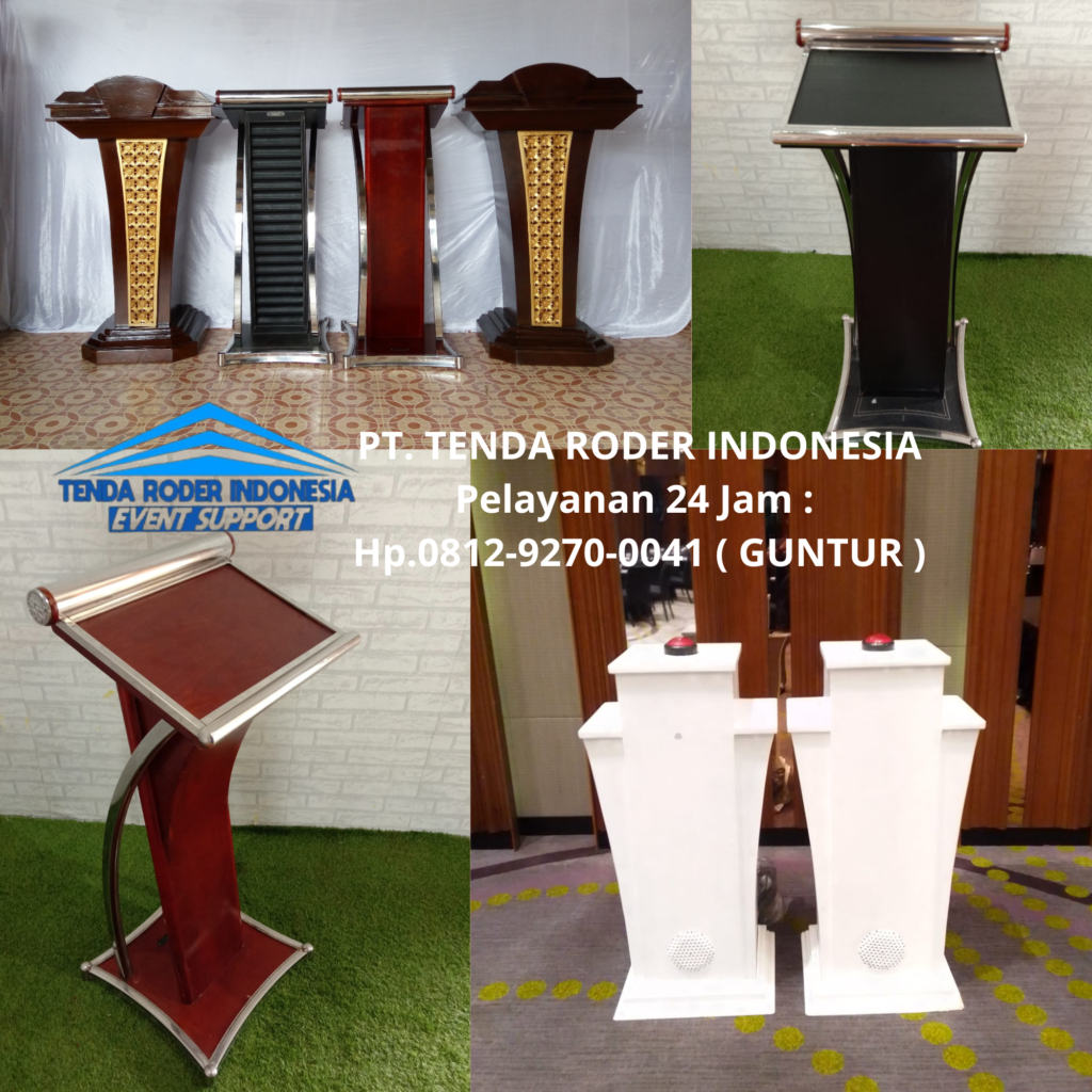 Rental Meja,Kursi,Sewa Tenda Roder,sewa podium Tegal