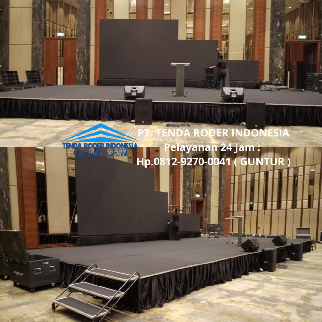 Rental Partisi Pembatas Ruang,Tenda Roder,Panggung, Podium Semarang