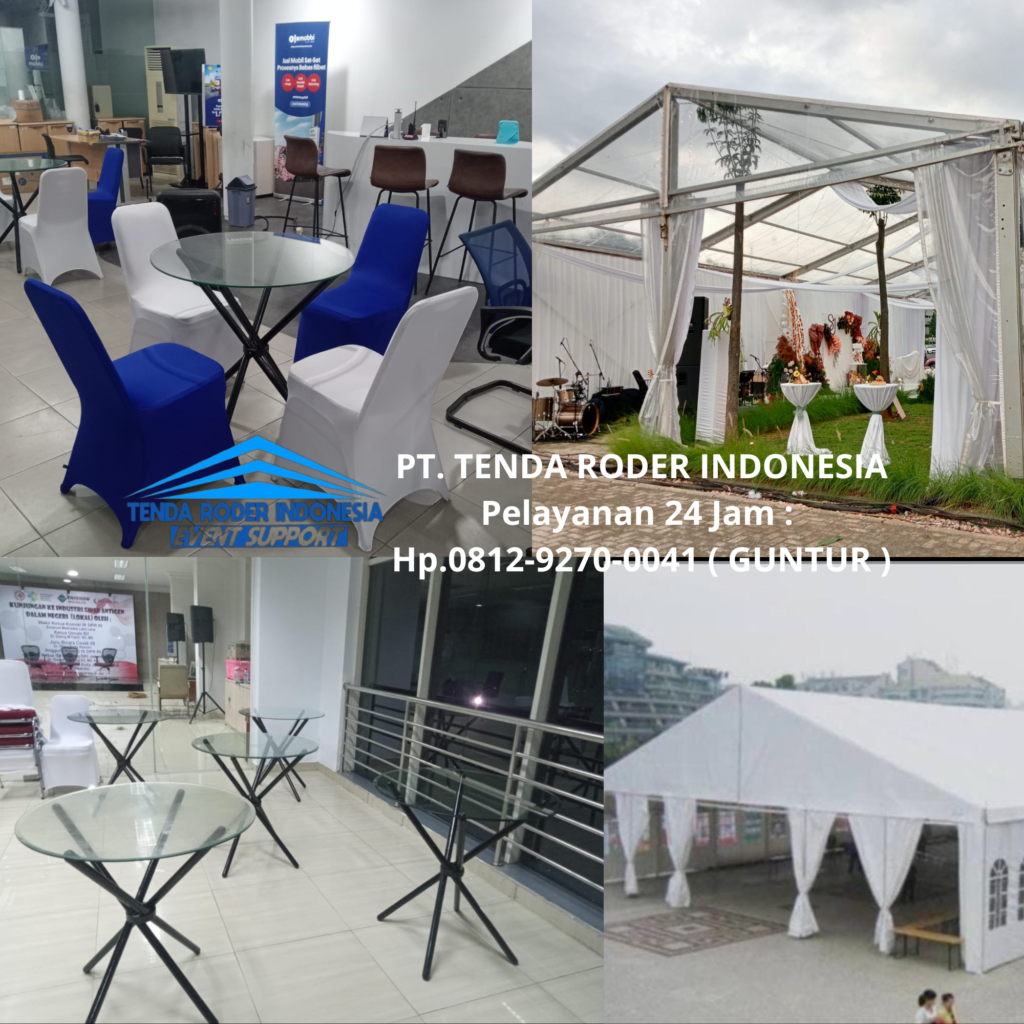 Rental Sewa MEJA DEALING,KURSI,TENDA RODER Jakarta Utara