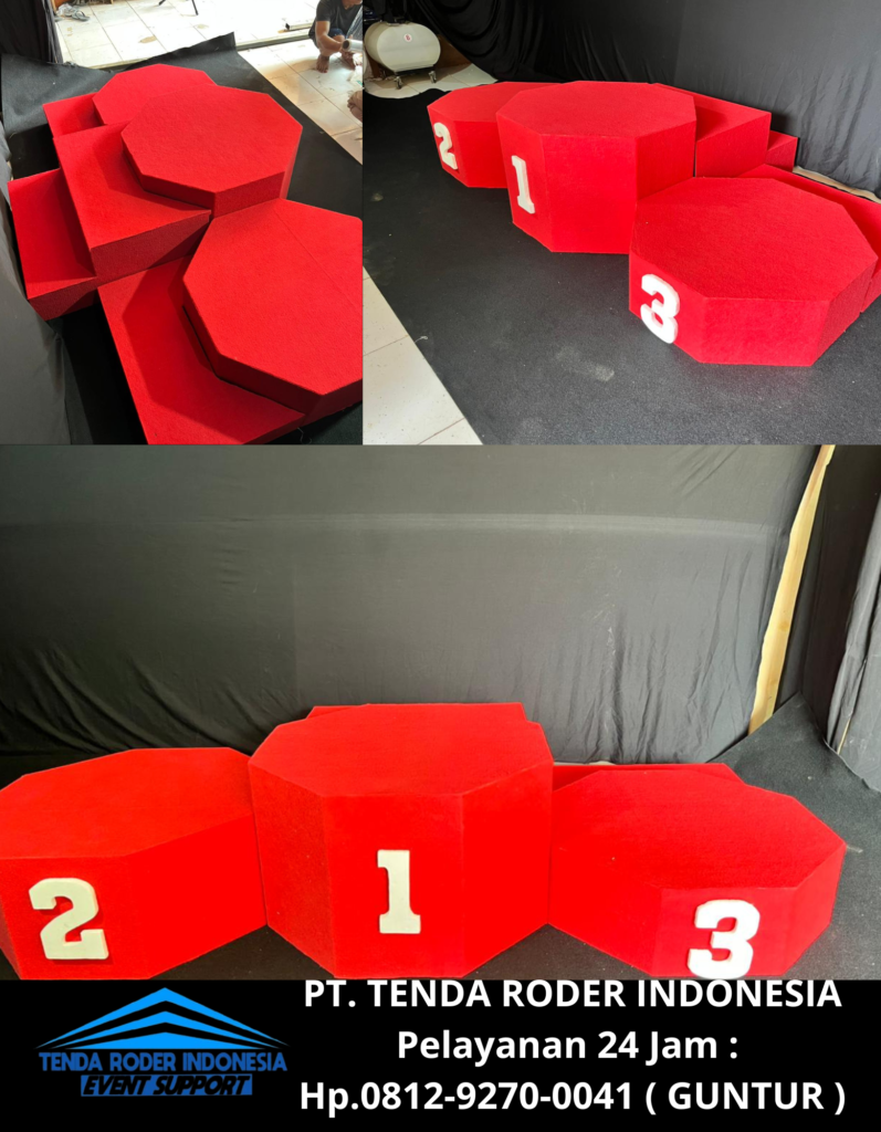 Rental TENDA RODER, PANGGUNG JUARA HEXAGONAL Jakarta Selatan