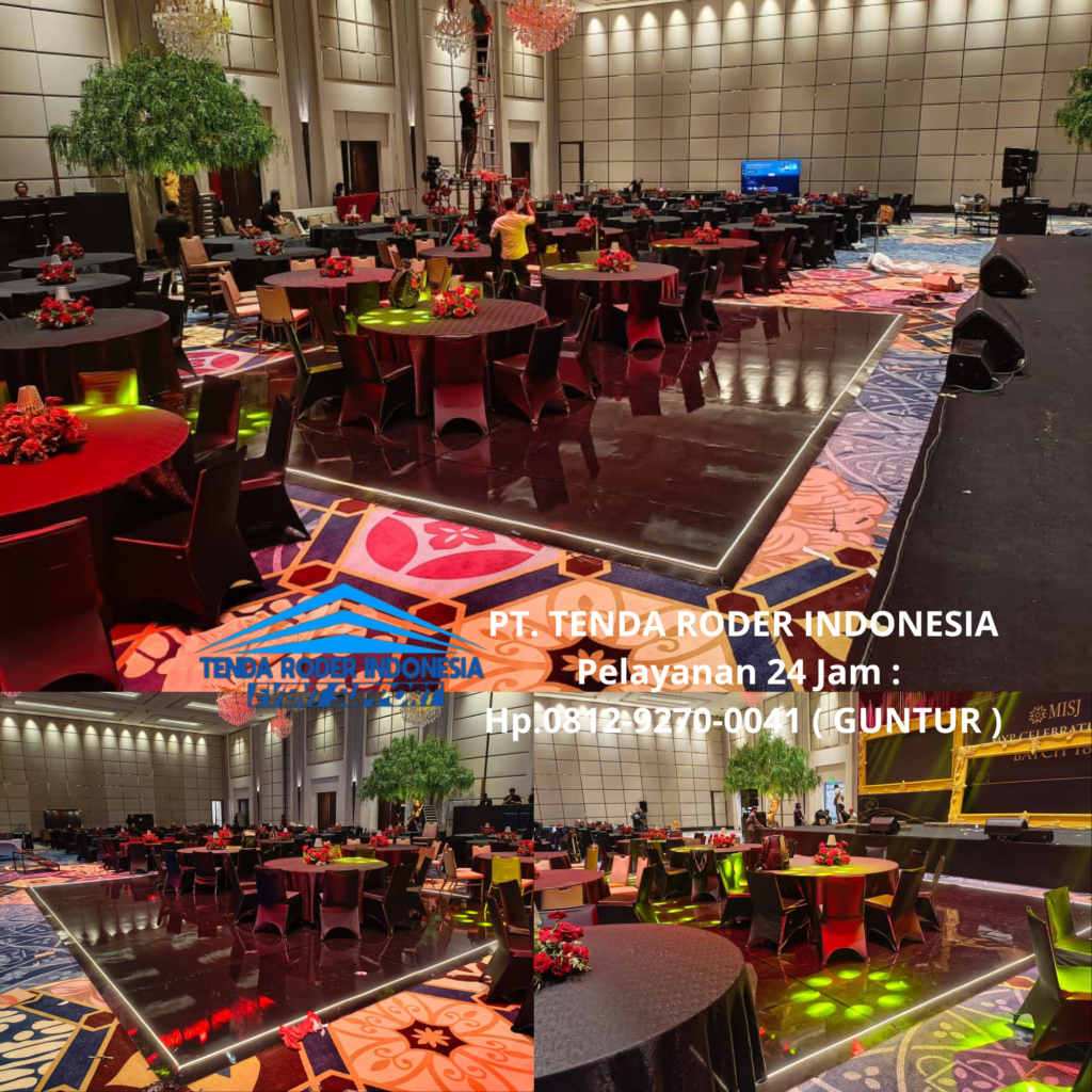 Sewa DANCE FLOOR MELAMINTO,TENDA RODER Jakarta